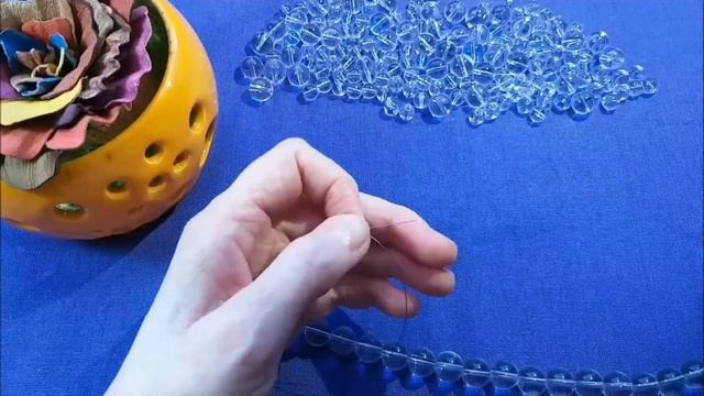Украшения из натуральных камней. Украшения своими руками. Горный хрусталь.