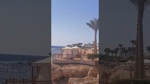 Отель Safir Sharm Waterfalls Египет  Шарм-эль-шейх, обзор пляжа.