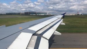 AZAL — Azerbaijan Airlines Airbus A320 lovely takeoff from Moscow Vnukovo=)))