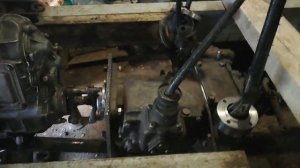 Самодельный трактор начало сборки