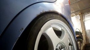 Примерка 16 дисков на Матиза 0.8  Диски 7J ET38 R16 PCD 4x114,3 на DAEWOO