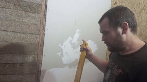 Отделка стен из Арбалита Гипсокартоном. Что лучше Штукатурка или Гипсокартон?