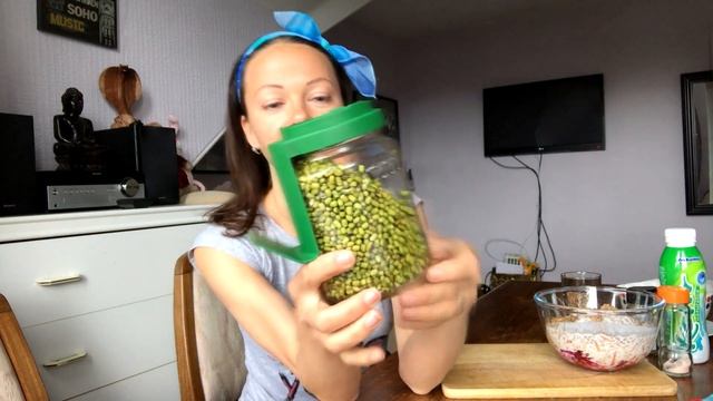 Удобный Способ Проращивания Зерен и Семян в Банке / Гречка, Маш и Пшеница / Рецепты с Проростками