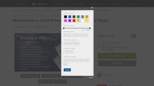 WooCommerce AJAX Product Filter - WordPress Plugin by codenegar