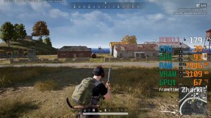 GeForce GTX 1660 ti -- Intel Core i5-10400F -- PUBG FPS Test