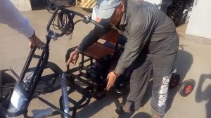 Колесный модуль для мотобуксировщиков Бурлак М для переднего или заднего привода.