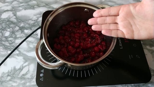 Шикарный вишневый конфитюр из 2 продуктов!? Ягодная прослойка для торта из вишни.