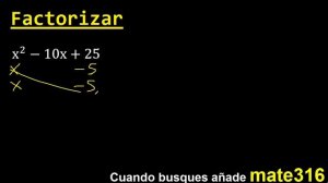 Factorizar x^2-10x+25 , factores primos , metodo de aspa simple y comprobacion