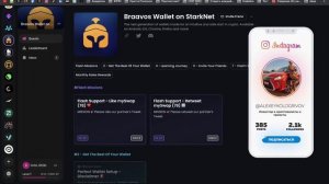 Инструкция | Тестнет сети Starknet | Ретродроп кошелька Braavos | Orbit Finance | Квесты MySwap