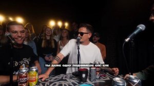 Выдал плотный фристайл с панчами. 3 КОТА- шоу, артисты делают треки за 5 минут. PLC, AMCHI, ELLA.