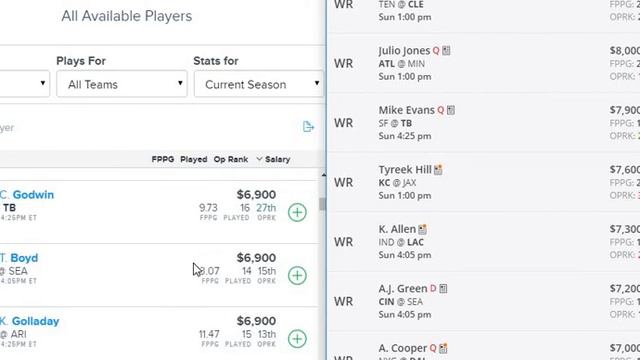 How you can use Fanduel / Draftkings in Coalition