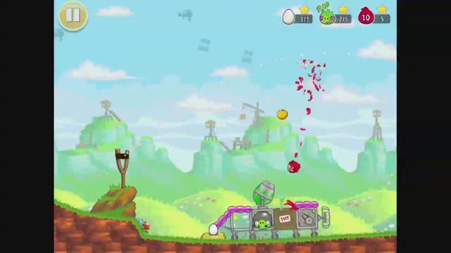 Angry Birds Red's Mighty Feathers Level F-9 3 Star Walkthrough смотреть онлайн
