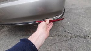 Правильный подбор отражателя , катафота на задний бампер Ф Поло 2017 год