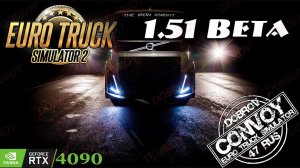 BETA 1.51 Euro Truck Simulator 2  Конвой Dobrov 47RUS #ets2