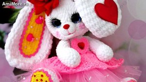 Амигуруми: схема Заинька Стеша | Игрушки вязаные крючком