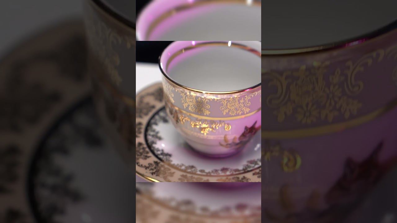 БЕЖЕВЫЙ СЕРВИЗ ОХОТА Фарфор от Queen's Crown смотреть онлайн