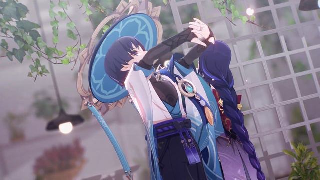 【Genshin Impact MMD】flos [ Wanderer / Scaramouche/ Raiden Makoto / Raiden Shogun ]