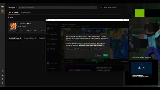How To Install Essential Mod Minecraft (Minecraft Essential Tutorial) смотреть онлайн