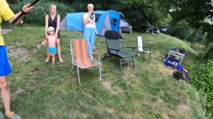 С семьей на рыбалку. Рыбалка с ночевкой.