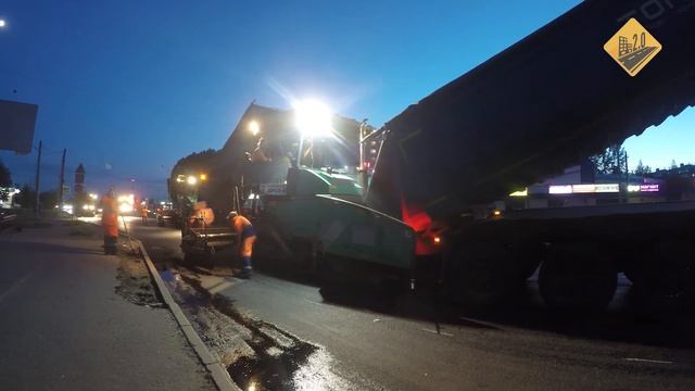 Ремонт на улице Косухина таймлапс смотреть онлайн