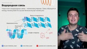 КАК ОПРЕДЕЛИТЬ ВОДОРОДНУЮ СВЯЗЬ НА ЕГЭ ПО ХИМИИ 2024
