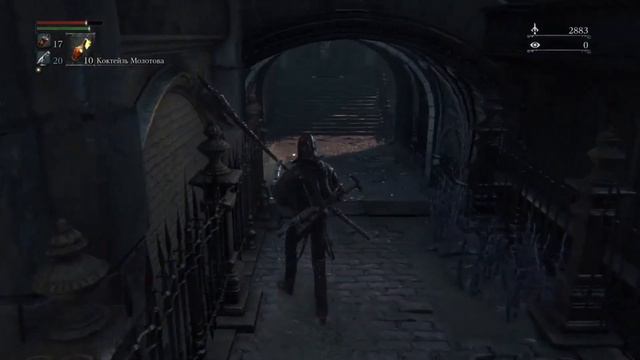 Прохождение Bloodborne: часть 1 (Босс Церковное Чудовище)