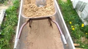 Укладка тротуарной плитки на песок,часть 2.