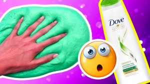 КАК СДЕЛАТЬ СЛАЙМ ИЗ ШАМПУНЯ. ПРОСТОЙ РЕЦЕПТ СЛАЙМА. Проверка рецепта Shampoo Slime