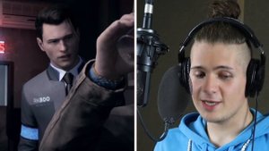 Голос КОННОРА из Detroit Become Human - Пётр Коврижных| 28 УДАРОВ НОЖОМ!