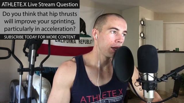 Sprinting: Do Hip Thrusts Improve Acceleration? | ATHLETE.X смотреть онлайн