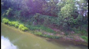 Красавица Нудоль II. Река. hubsan x4.