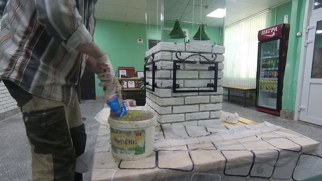 Декоративный кирпич Как наклеить самому смотреть онлайн