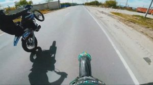 Валево на заднем на Rockot x300 и Motoland hs 300