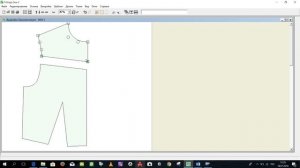 Моделирование фигурной кокетки в программе Fittingly Sew