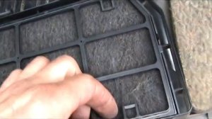 Меняем фильтр салона  M.B. W-140