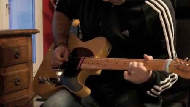 NEW Fender American Vintage 52 Telecaster Reissue and Blackstar HT1R blues jam смотреть онлайн