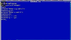 Turbo Pascal Programming  #05