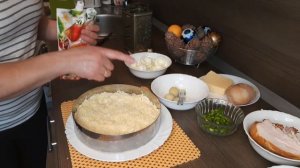Салат на праздничный  стол//Готовлю  салат "Невеста"//