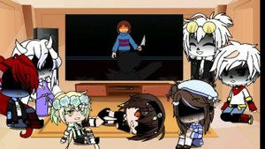 Реакция Undertale на клип/меме[с сюжетом]/моя ау/ 3 часть~