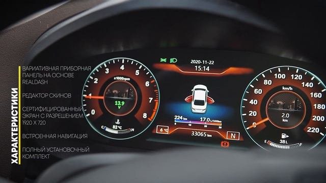 Электронная приборная панель второй серии CMGAISD