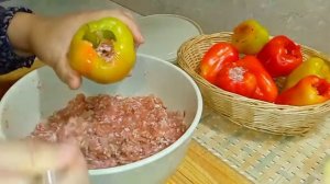 ПЕРЕЦ ФАРШИРОВАННЫЙ В КАЗАНЕ/По-узбекски/КАК ГОТОВИТЬ?????