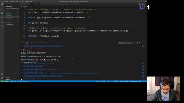 Docker, Kubernetes 101 - w/ a Go CLI App смотреть онлайн