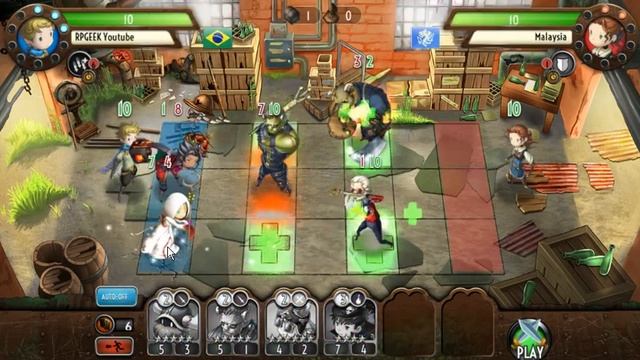 Tactics RPG Heavenstrike Rivals Gameplay Square Enix