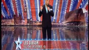 Les Gibson on Britain's Got Talent