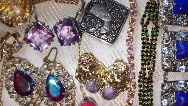 Роскошная чешская бижутерия,лоты на продажу