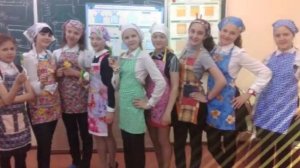 Урок технологии. Фартуки и косынки.Обажаю.!!!♡♡♡