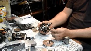 Ш58 ранний Новый Ремонт сцепления, доработка вала кикстартера