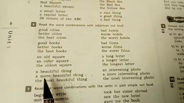 Unit 1, Ex. 6 / ГДЗ. Rainbow English. 5 класс. Рабочая тетрадь смотреть онлайн