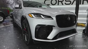 Jaguar F-Pace SVR — стильный спортивный кроссовер