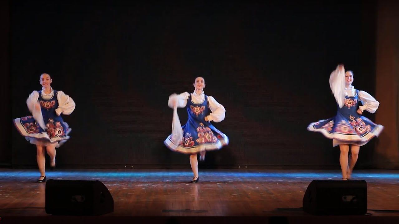 Русский народный танец "Девичий перепляс" смотреть онлайн